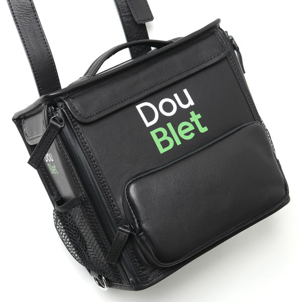 SQUARE LEATHER BAG S