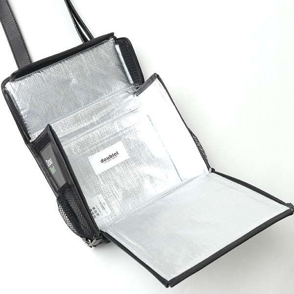 SQUARE LEATHER BAG S