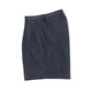 PLASTIC DENIM CARGO SHORTS