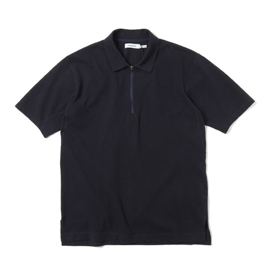 CLIMBER HALF ZIP POLO S/S TEE COTTON PIQUE