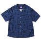 Geometric Print H/S Shirt