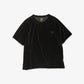 S/S U Neck Tee - C/Pe Velour