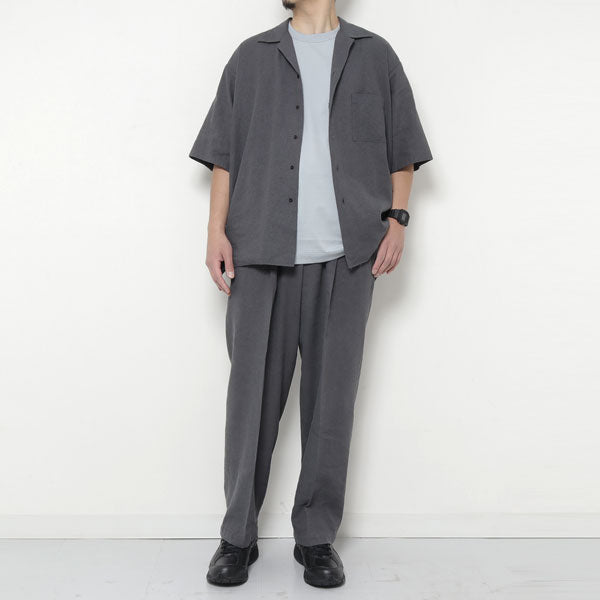 2TUCK COCOON FIT SILK LINEN