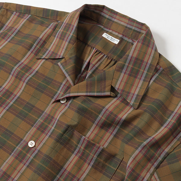 MADRAS BACK GATHERING SS SHIRT