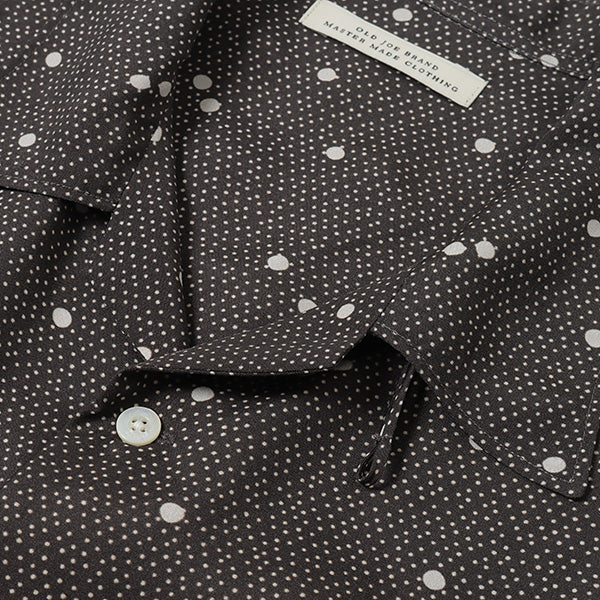 ORIGINAL PRINTED OPEN COLLAR SHIRTS (CALICO) L/S