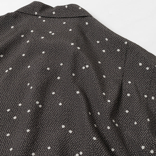 ORIGINAL PRINTED OPEN COLLAR SHIRTS (CALICO) L/S