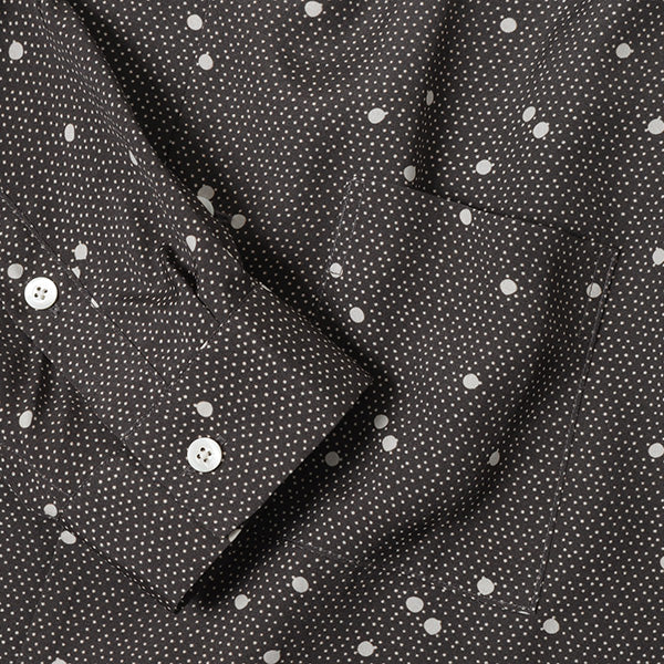 ORIGINAL PRINTED OPEN COLLAR SHIRTS (CALICO) L/S