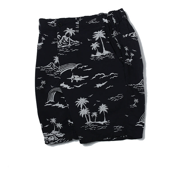 SPORTS SHORTS ALOHA PRINT