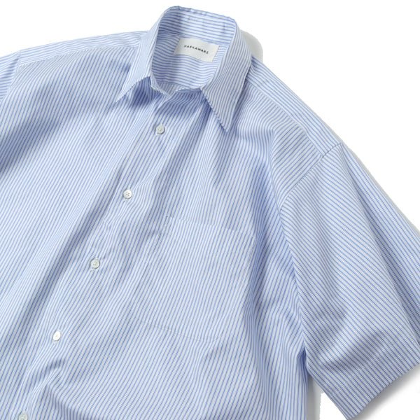 COMFORT FIT SHIRTS S/S ORGANIC COTTON STRIPE