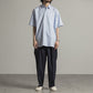 COMFORT FIT SHIRTS S/S ORGANIC COTTON STRIPE