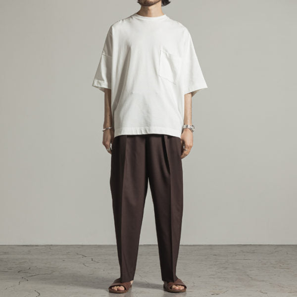 CLASSIC FIT TROUSERS ORGANIC WOOL TROPICAL