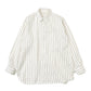 COMFORT FIT SHIRTS ORGANIC LINEN PRINTED STRIPE