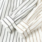 COMFORT FIT SHIRTS ORGANIC LINEN PRINTED STRIPE