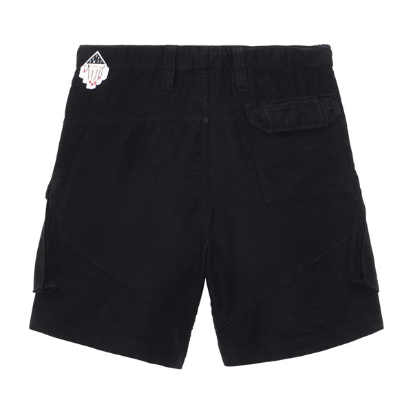 BRUSHED TWILL COMBAT SHORTS