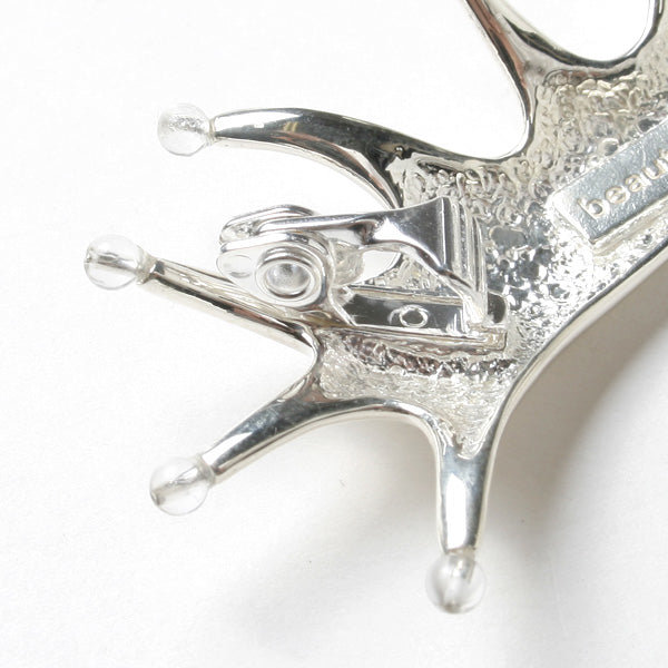 trap flower motif ear cuff