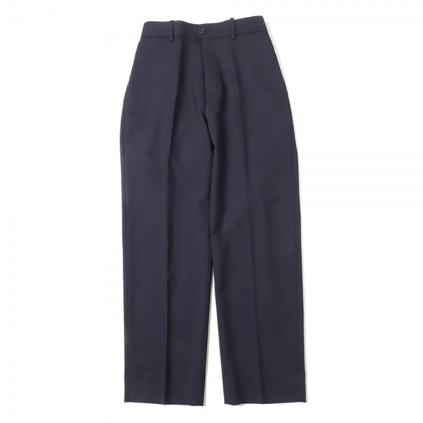 FLAT FRONT TROUSERS ORGANIC WOOL TROPICAL