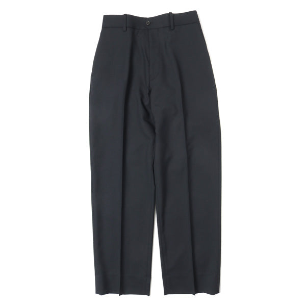 FLAT FRONT TROUSERS ORGANIC WOOL TROPICAL