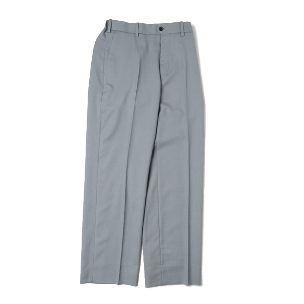 FLAT FRONT TROUSERS ORGANIC WOOL TROPICAL