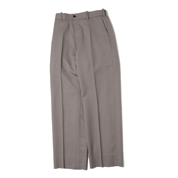 FLAT FRONT TROUSERS ORGANIC WOOL TROPICAL