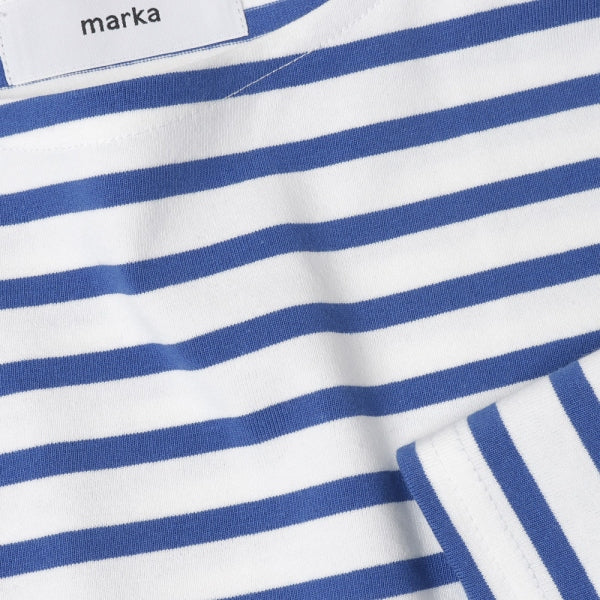 BASQUE SHIRT S/S ORGANIC COTTON BORDER