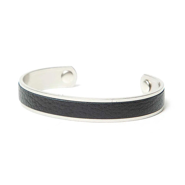 BRASS BRACELET SHRINK LEATHER S