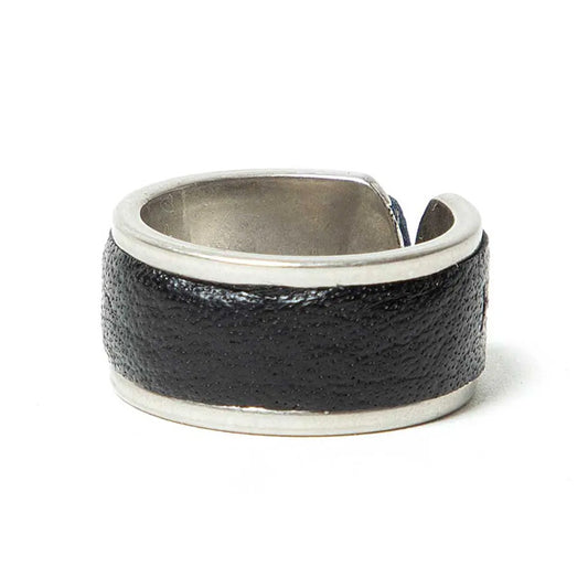 BRASS RING SHRINK LEATHER