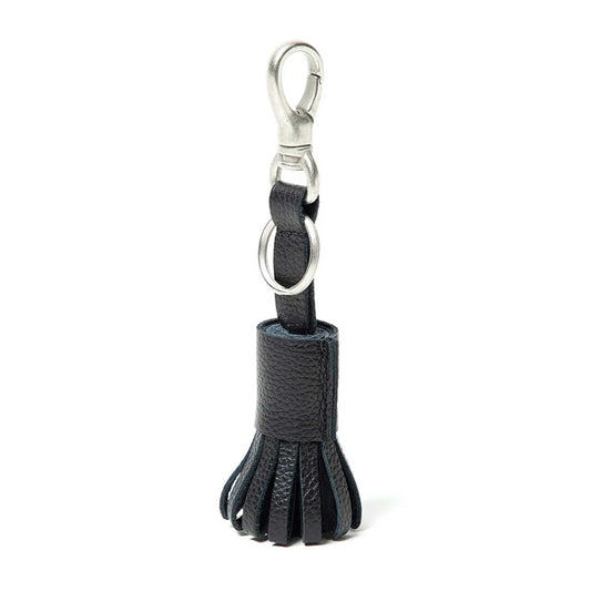 TASSEL KEY RING SHRINK LEATHER