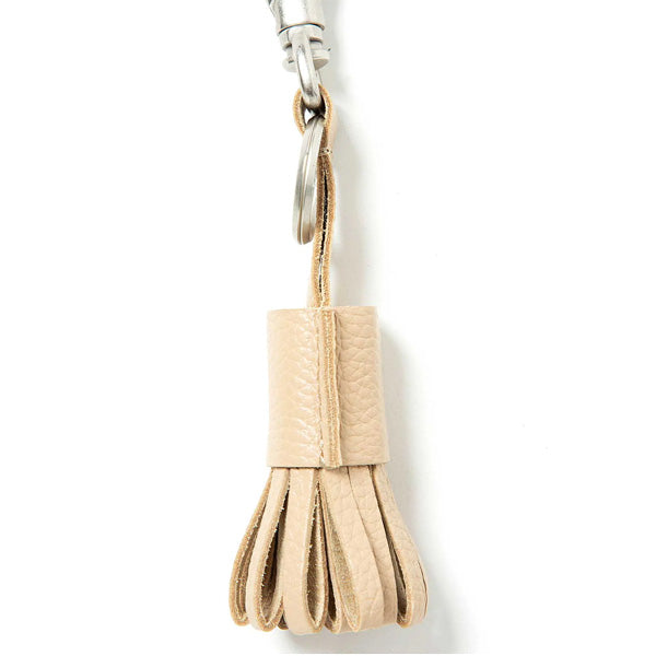 TASSEL KEY RING SHRINK LEATHER