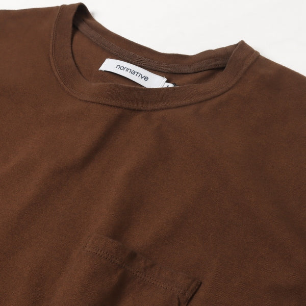 DWELLER S/S TEE COTTON JERSEY OVERDYED VW