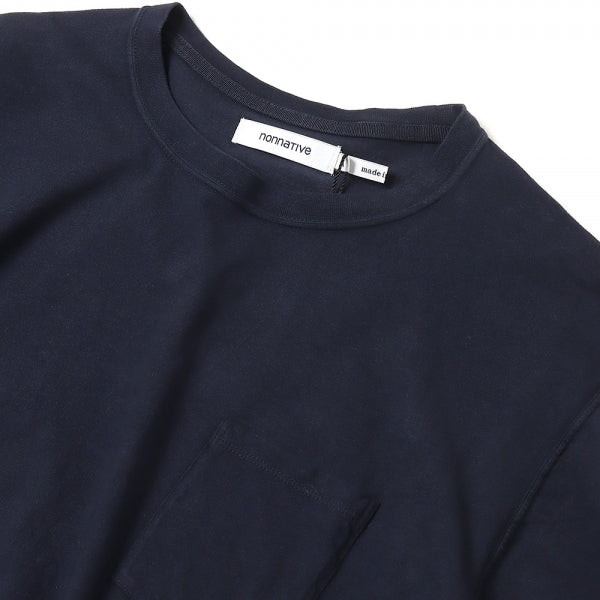 DWELLER S/S TEE COTTON JERSEY OVERDYED VW