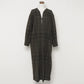 CHECKED SHIRTS GOWN