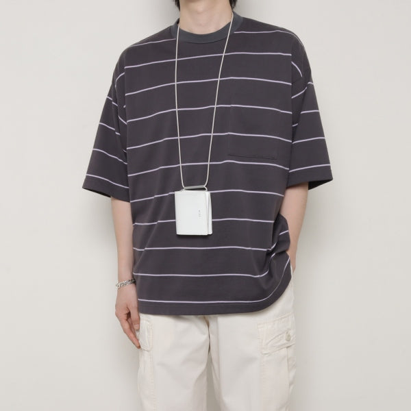 BORDER TEE S/S