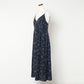 firming silk print camisole dress