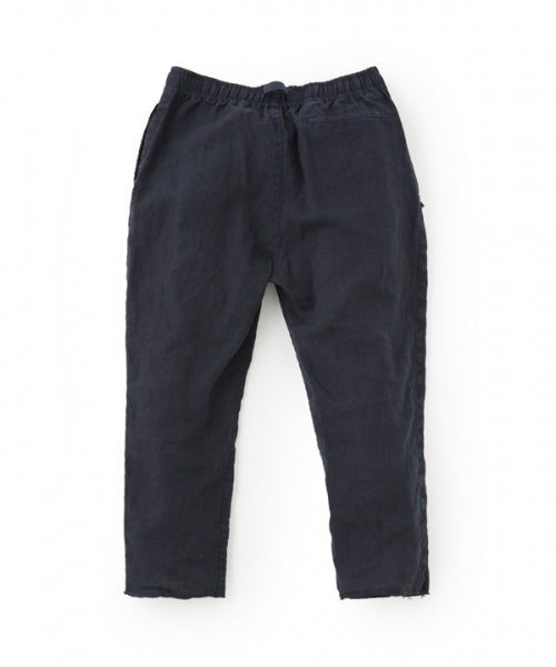 Linen Overdyed Easy Ankle Cut Pants