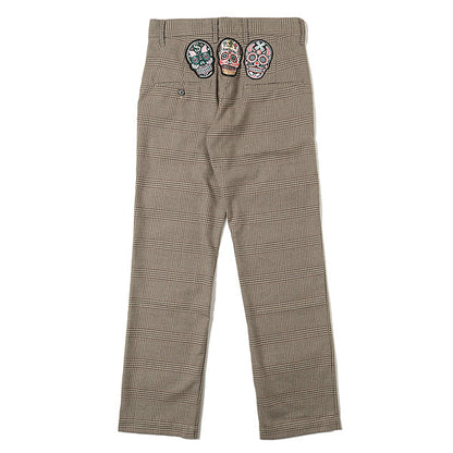 FANCY CHECK LONG PANTS