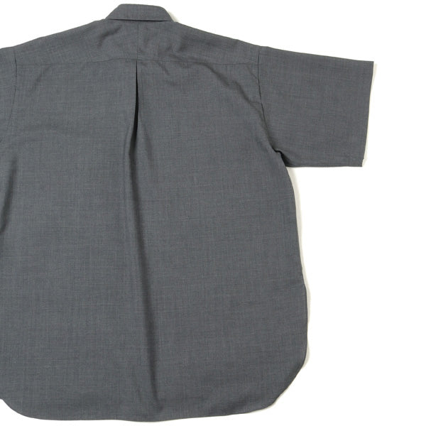 COMFORT FIT SHIRT S/S SUPER120s WOOL TROPICAL