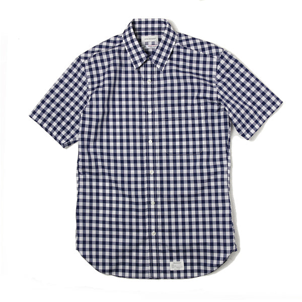 REGULAR COLLAR SHIRTS S/S THOMAS MASON GINGHAM