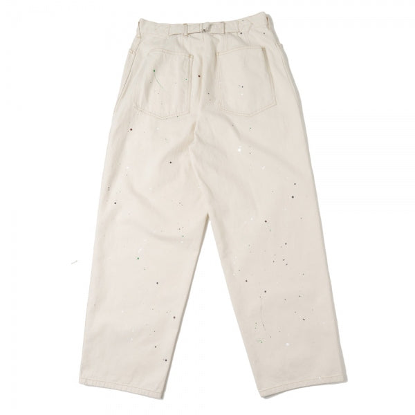 M-35 PAINTED PANTS 10oz ORGANIC COTTON DENIM