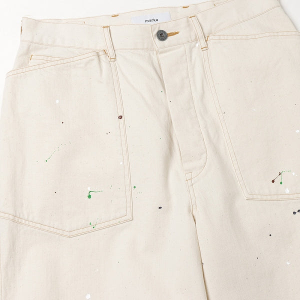 M-35 PAINTED PANTS 10oz ORGANIC COTTON DENIM