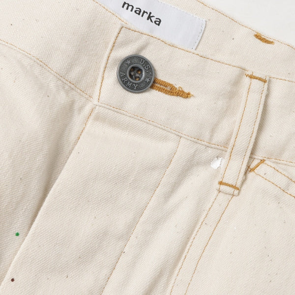 M-35 PAINTED PANTS 10oz ORGANIC COTTON DENIM