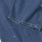 M-35 PAINTED PANTS 10ozORGANIC COTTON INDIGO DENIM