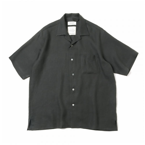 OPEN COLLAR SHIRT HEMP