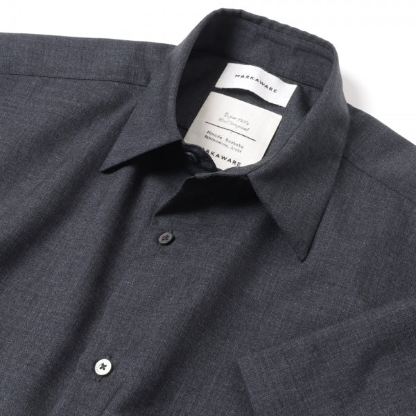 COMFORT FIT SHIRTS S/S SUPER120s WOOL TROPICAL