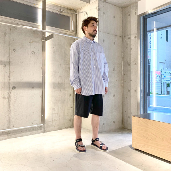 ATON エイトン 21SS GIZABROAD OVERSIZED SHIRT