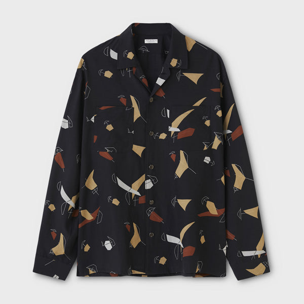 ATOMIC PATTERN LS SHIRT