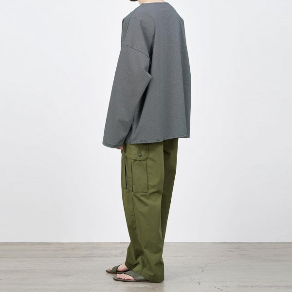 FATIGUE PANTS ORGANIC COTTON WEATHER CLOTH (M22B-10PT01C) | marka