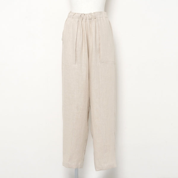 LINEN GATHER PANTS