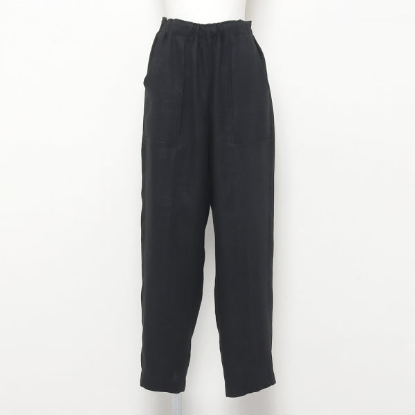 LINEN GATHER PANTS