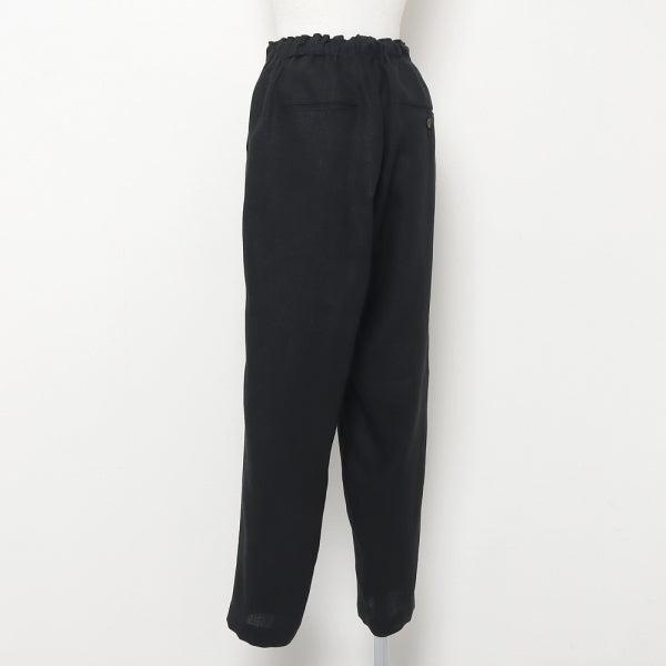 LINEN GATHER PANTS