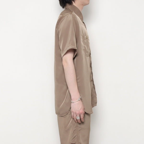 S/S Work Shirt - Poly Cloth